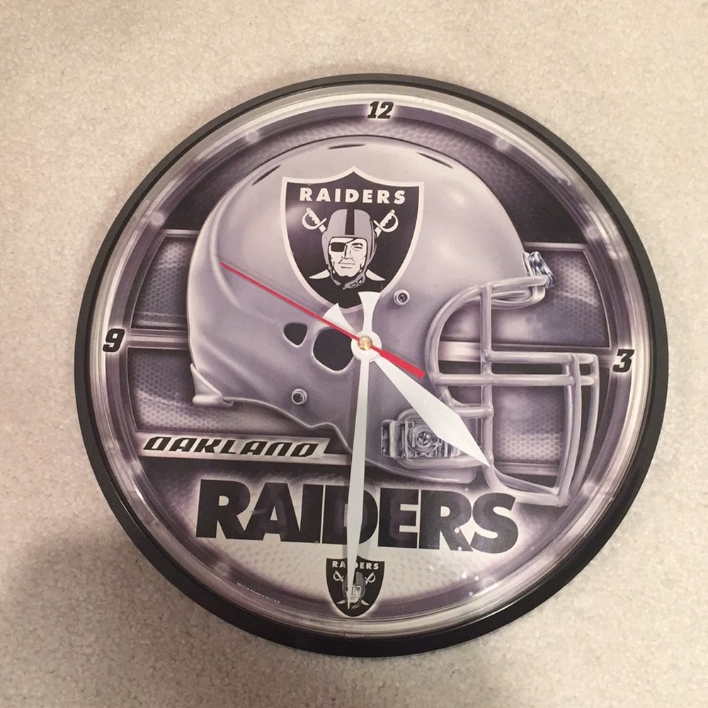 Oakland Raider’s Clock